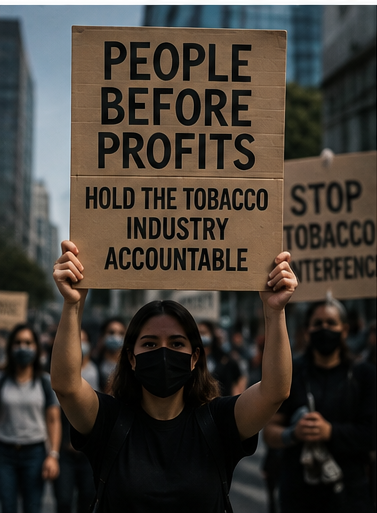 Hold the tobacco industry to account