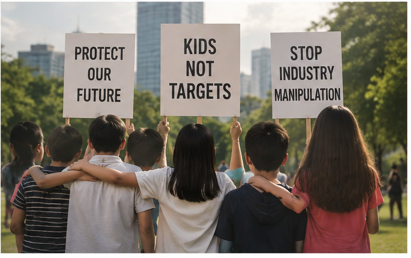 Protect young people from industry tactics